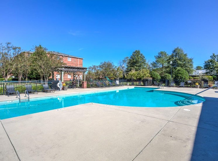 pool for dear meadow village apartments